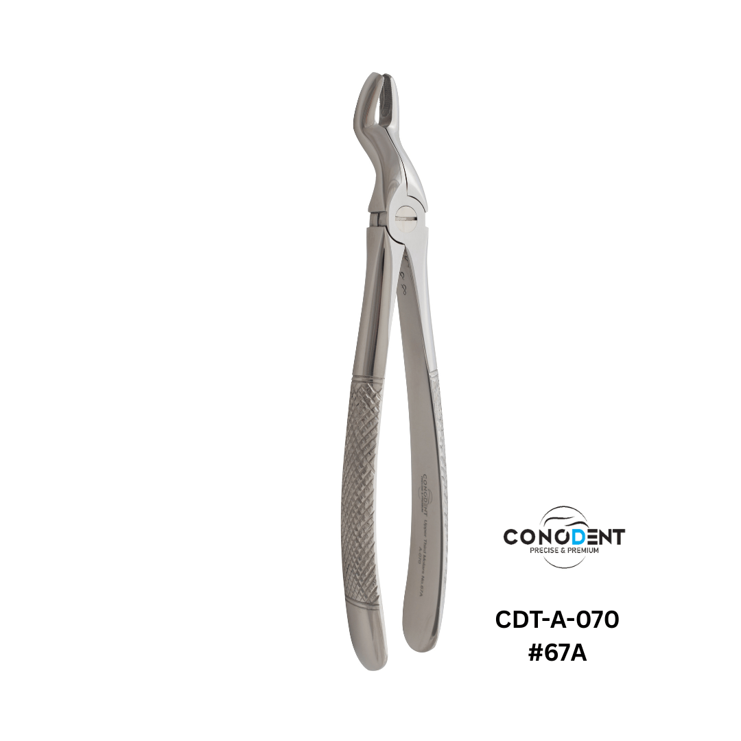 Conodent Upper Third Molar Extraction Forceps Fig. #67A (CDT-A-070) English Pattern
