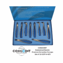 CONODENT Premium Anatomical Handle Extraction Forceps Set of 10   CDT-A-427