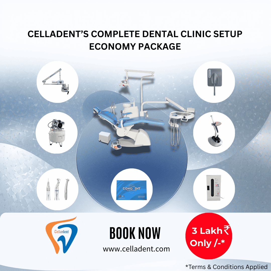 ECONOMY DENTAL CLINIC SETUP PACKAGE BY CELLADENT